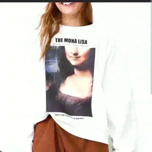 Zara  mona liza sweatshirt S